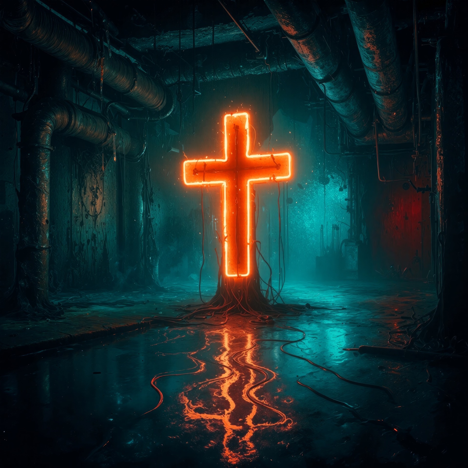 Neon Cross